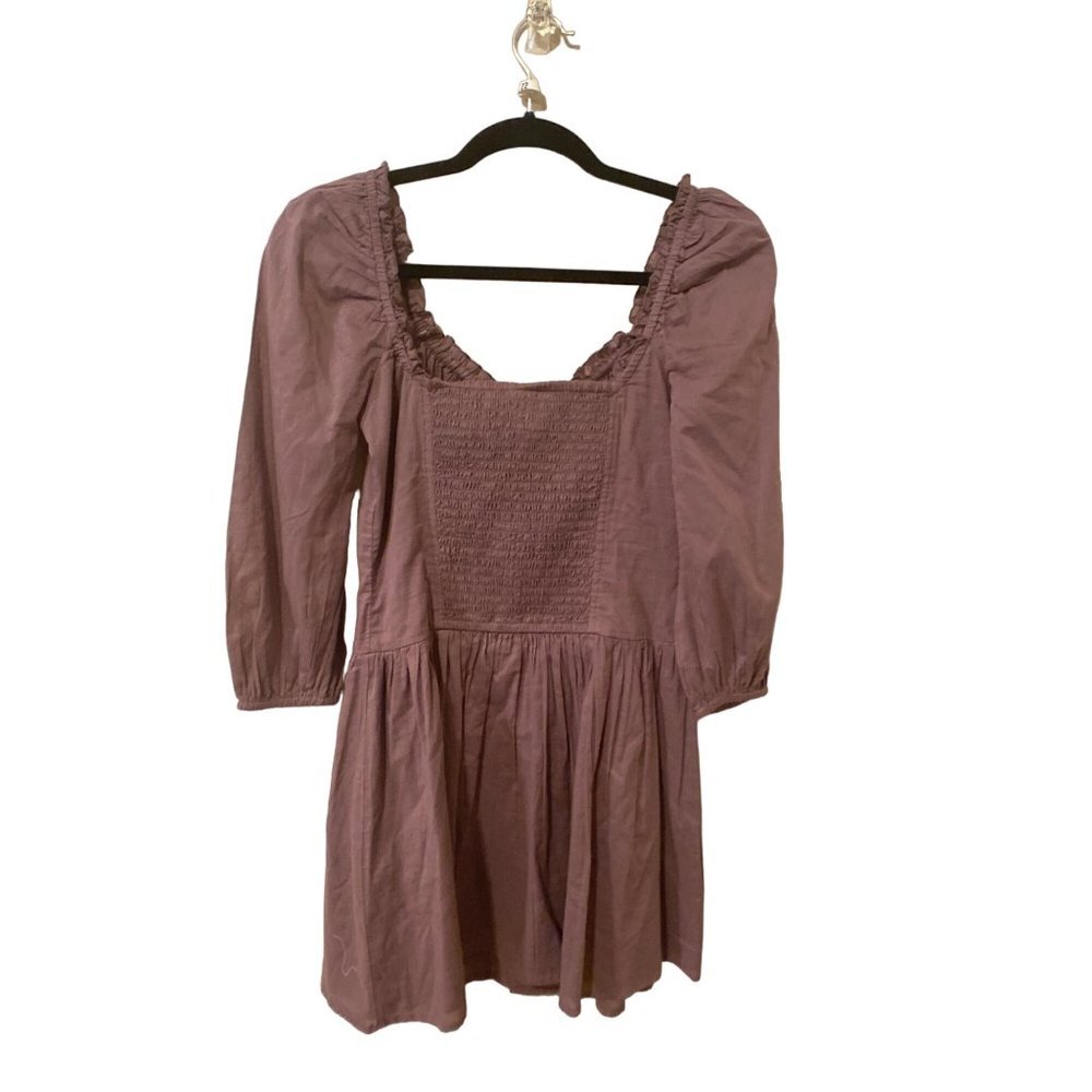 NWT BDG Urban Outfitters Lydia 3/4 Sleeve Corsetry Mini Dress, size X Small - Picture 8 of 11